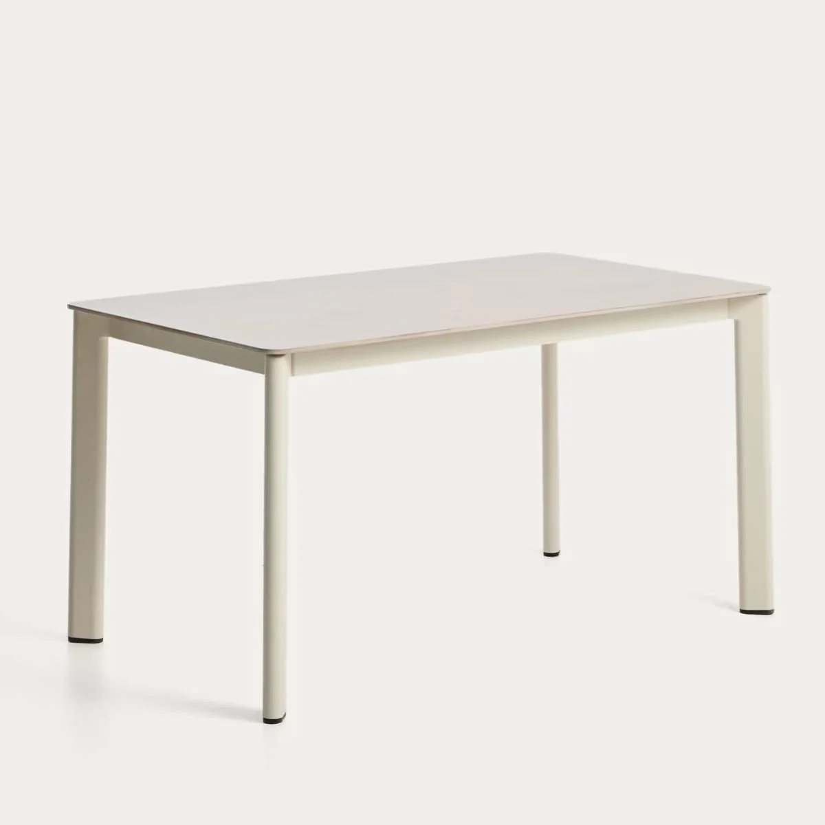 Kave Home Anafi table in sintered stone and graphite aluminium 140 x 80 cm - Image 7