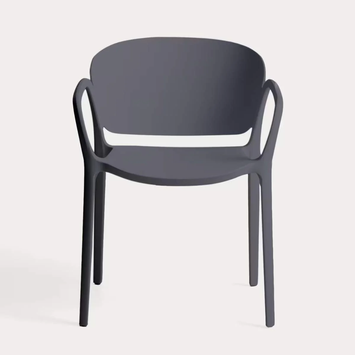 Kave Home Ania stackable outdoor chair in beige - Image 24