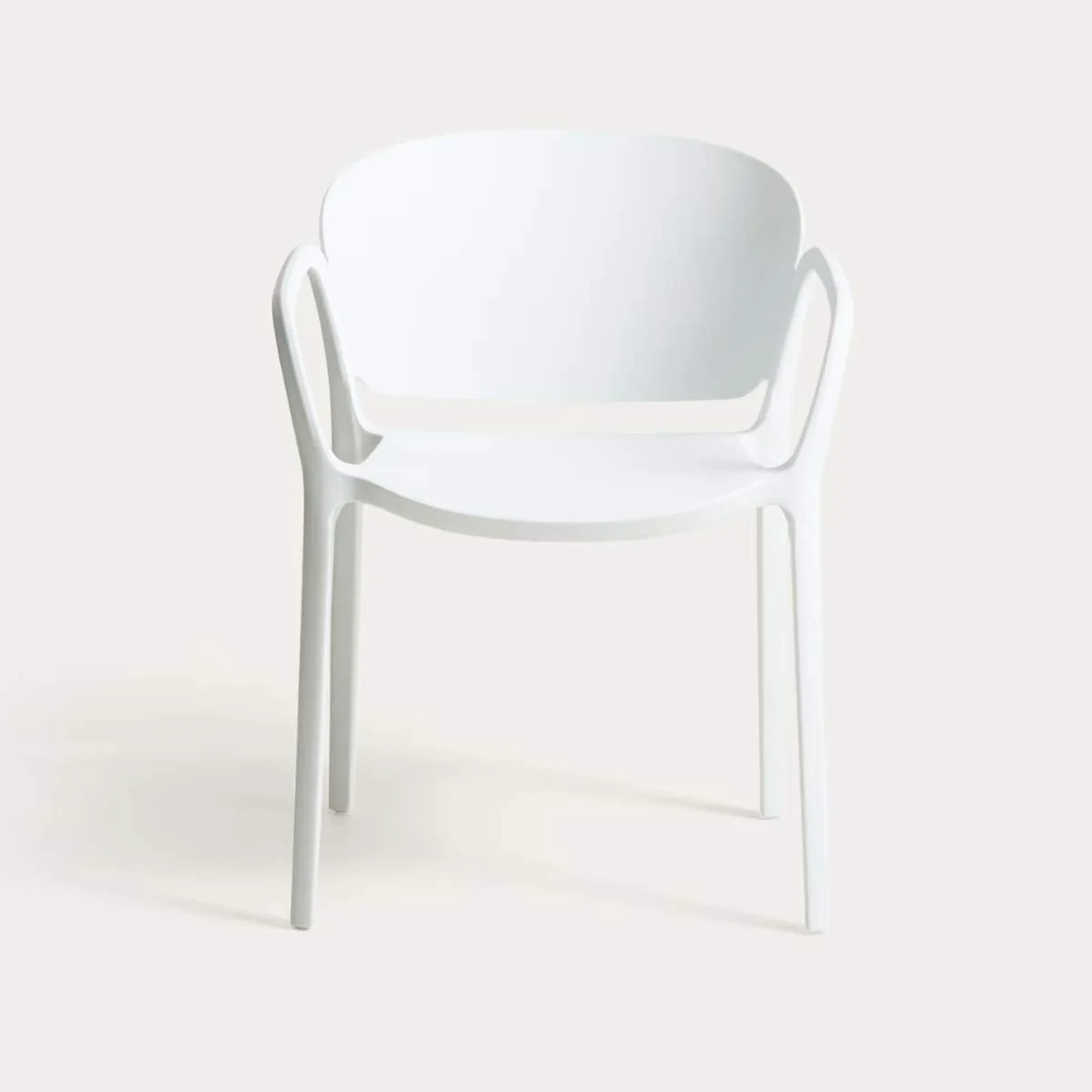 Kave Home Ania stackable outdoor chair in beige - Image 48