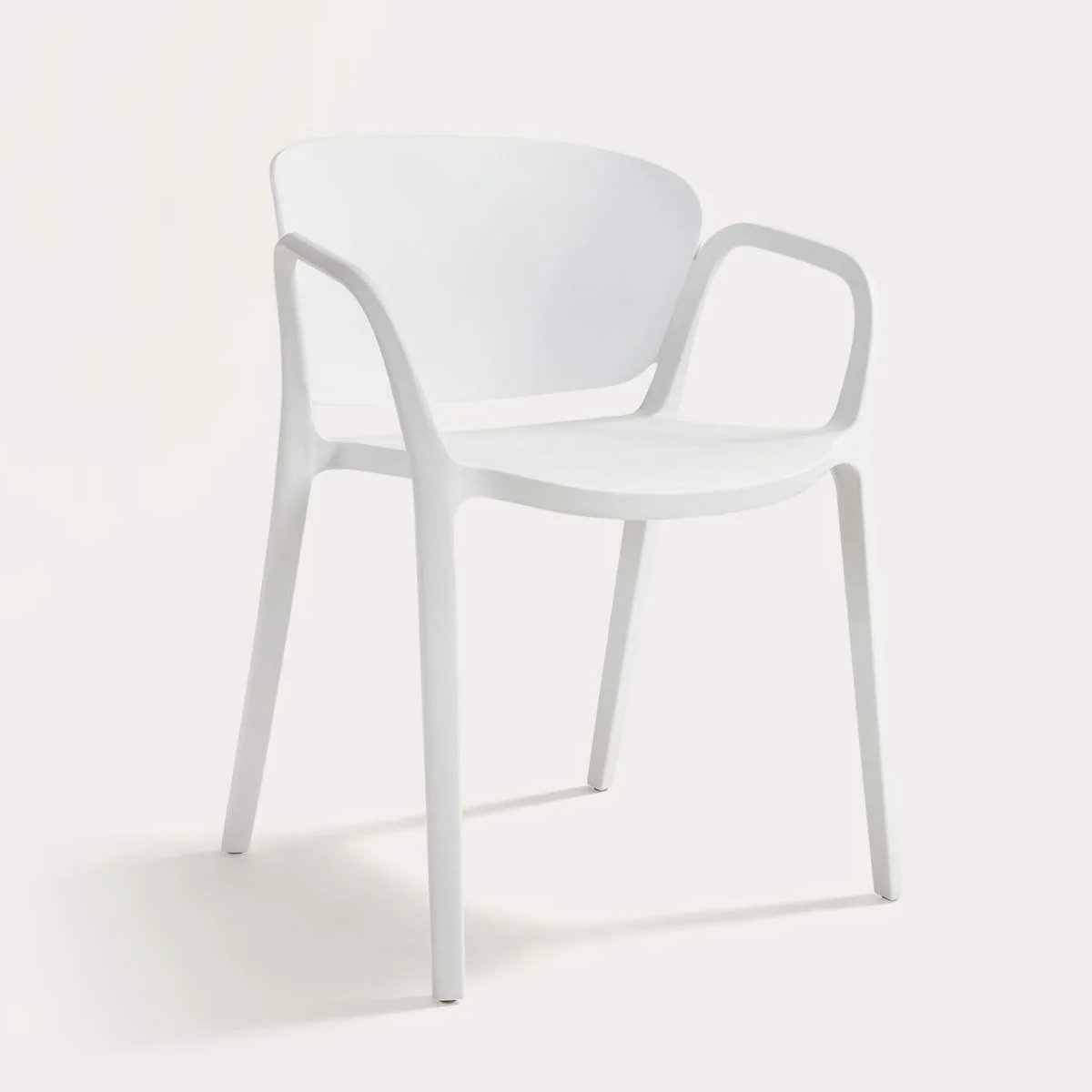 Kave Home Ania stackable outdoor chair in beige - Image 6