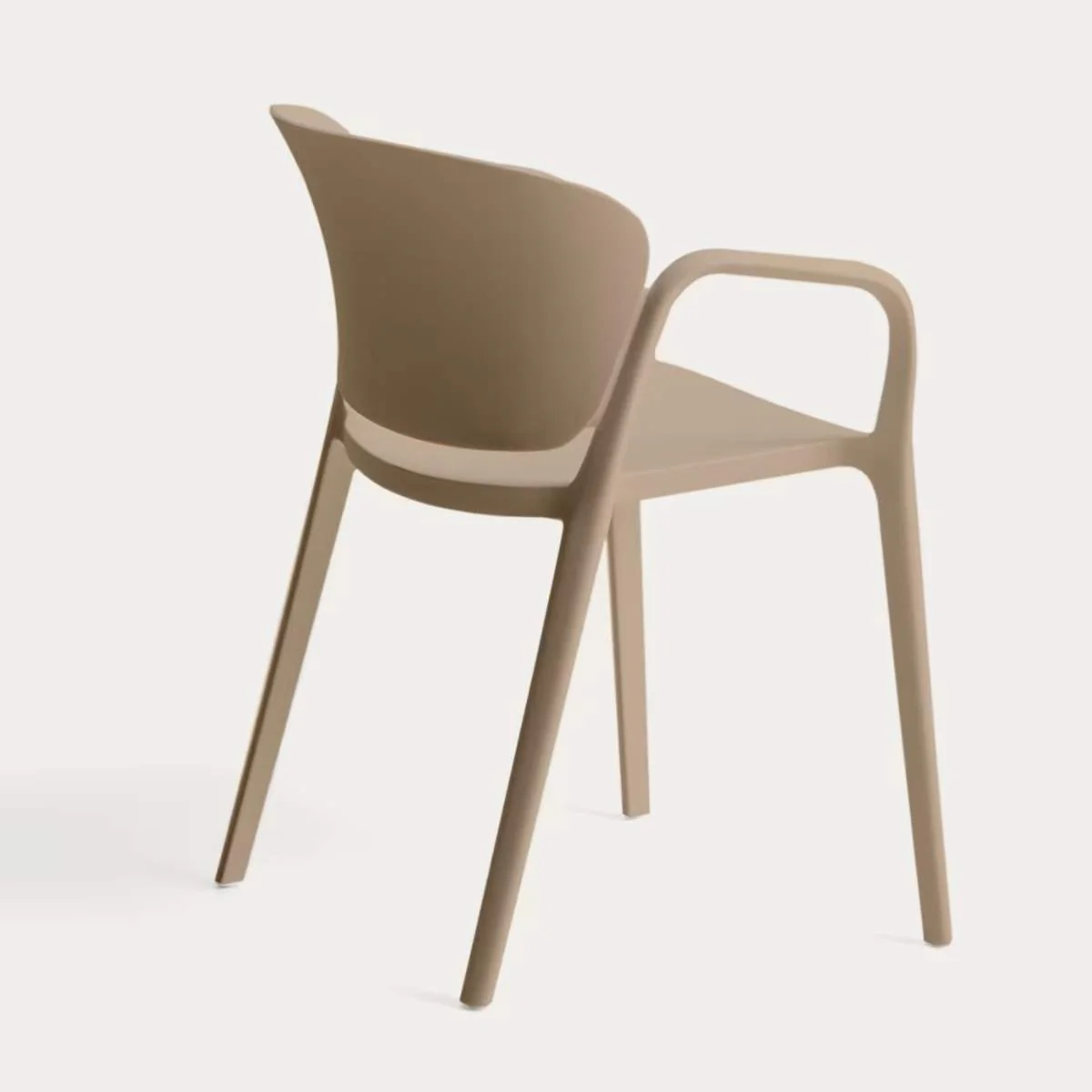 Kave Home Ania stackable outdoor chair in beige - Image 9