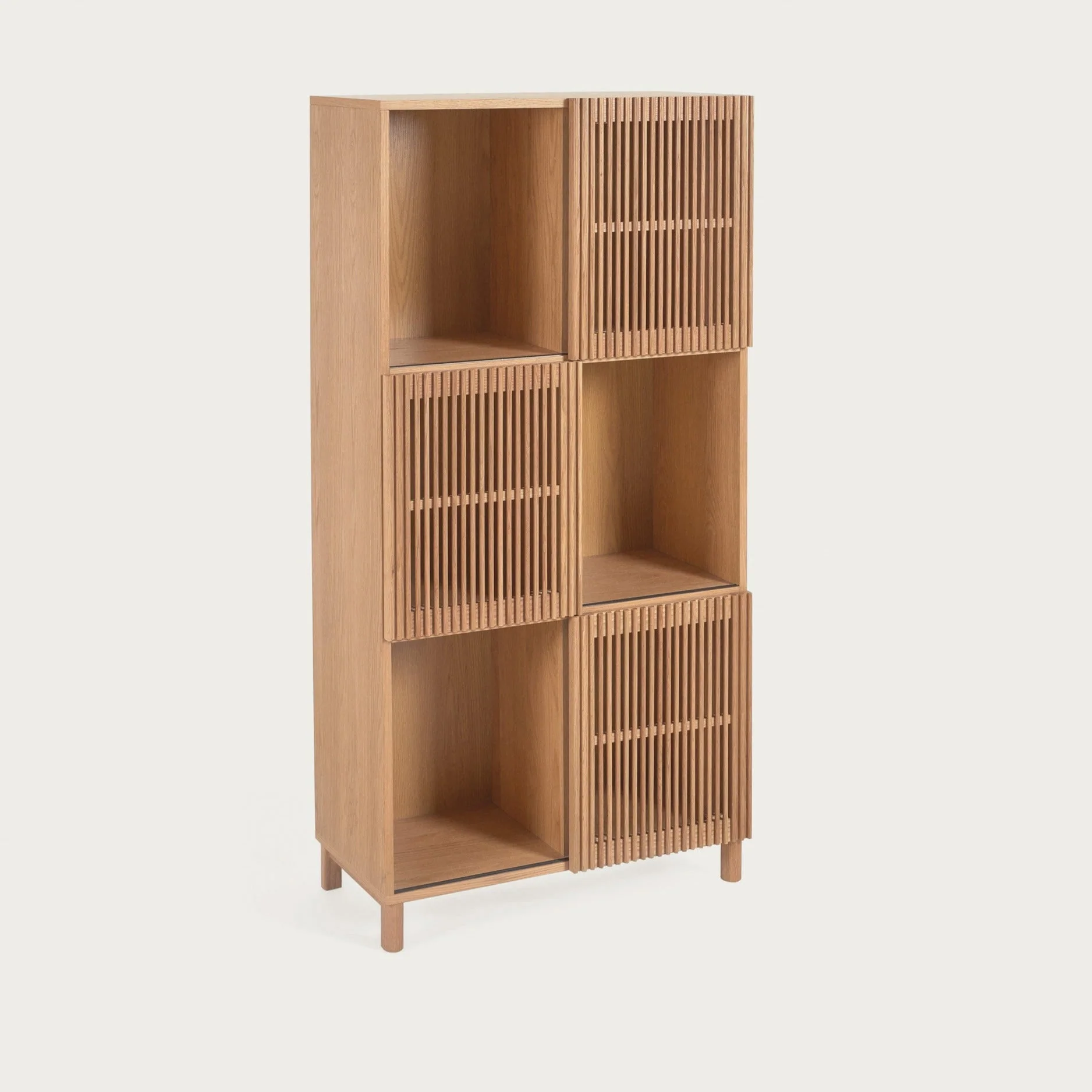 Kave Home Beyla Oak Shelf Unit