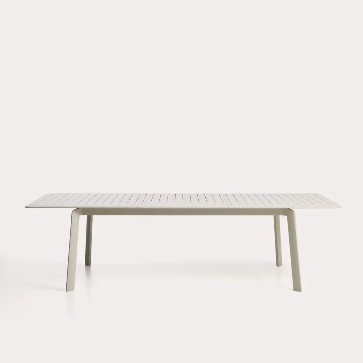 Kave Home Brela green extendable aluminium table 205(287) x 100cm - Image 10