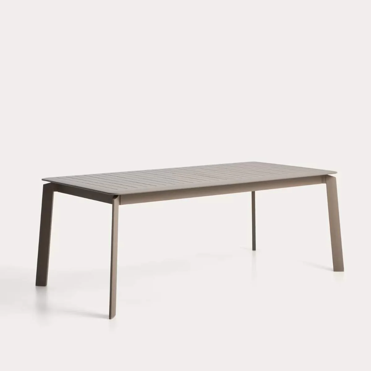 Kave Home Brela green extendable aluminium table 205(287) x 100cm - Image 16