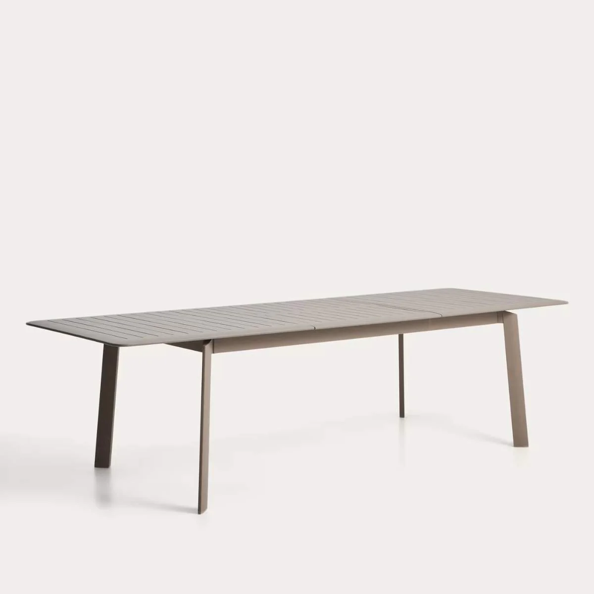 Kave Home Brela green extendable aluminium table 205(287) x 100cm - Image 18