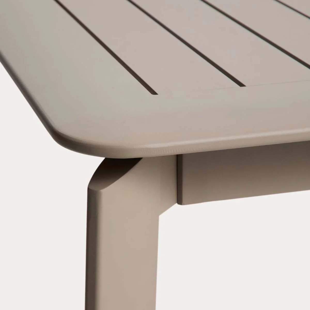 Kave Home Brela green extendable aluminium table 205(287) x 100cm - Image 19