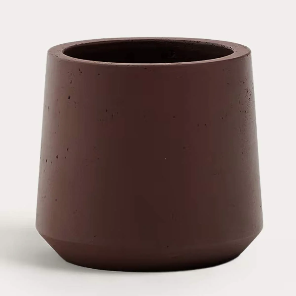 Kave Home Calun beige cement planter Ø 32cm - Image 2