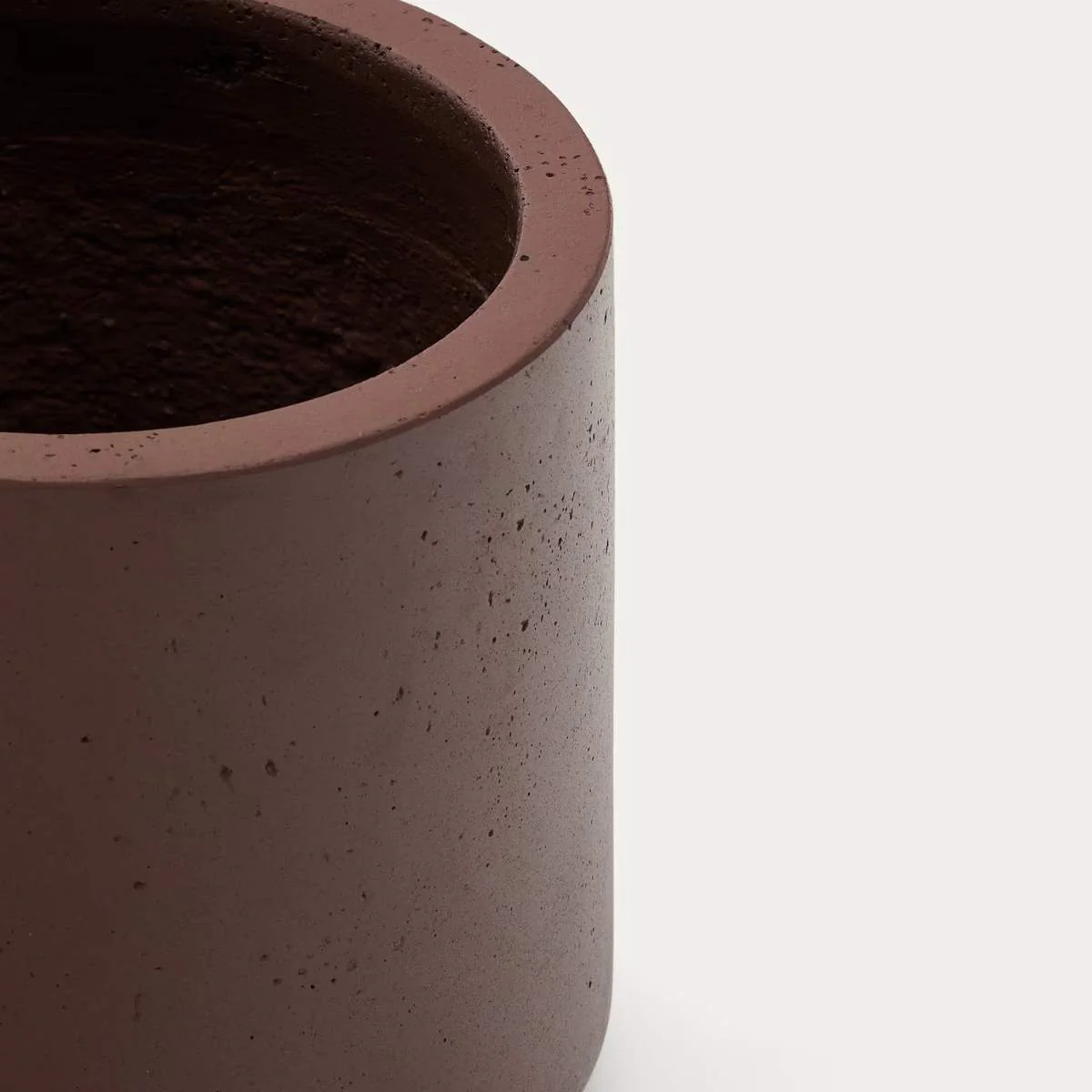 Kave Home Calun beige cement planter Ø 32cm - Image 6