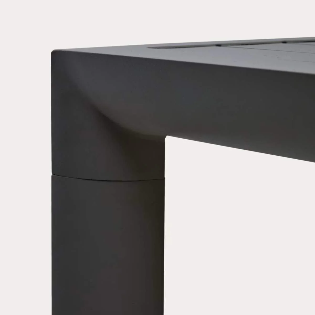 Kave Home Culip aluminium outdoor table with white finish, 180 x 90 cm - Image 10