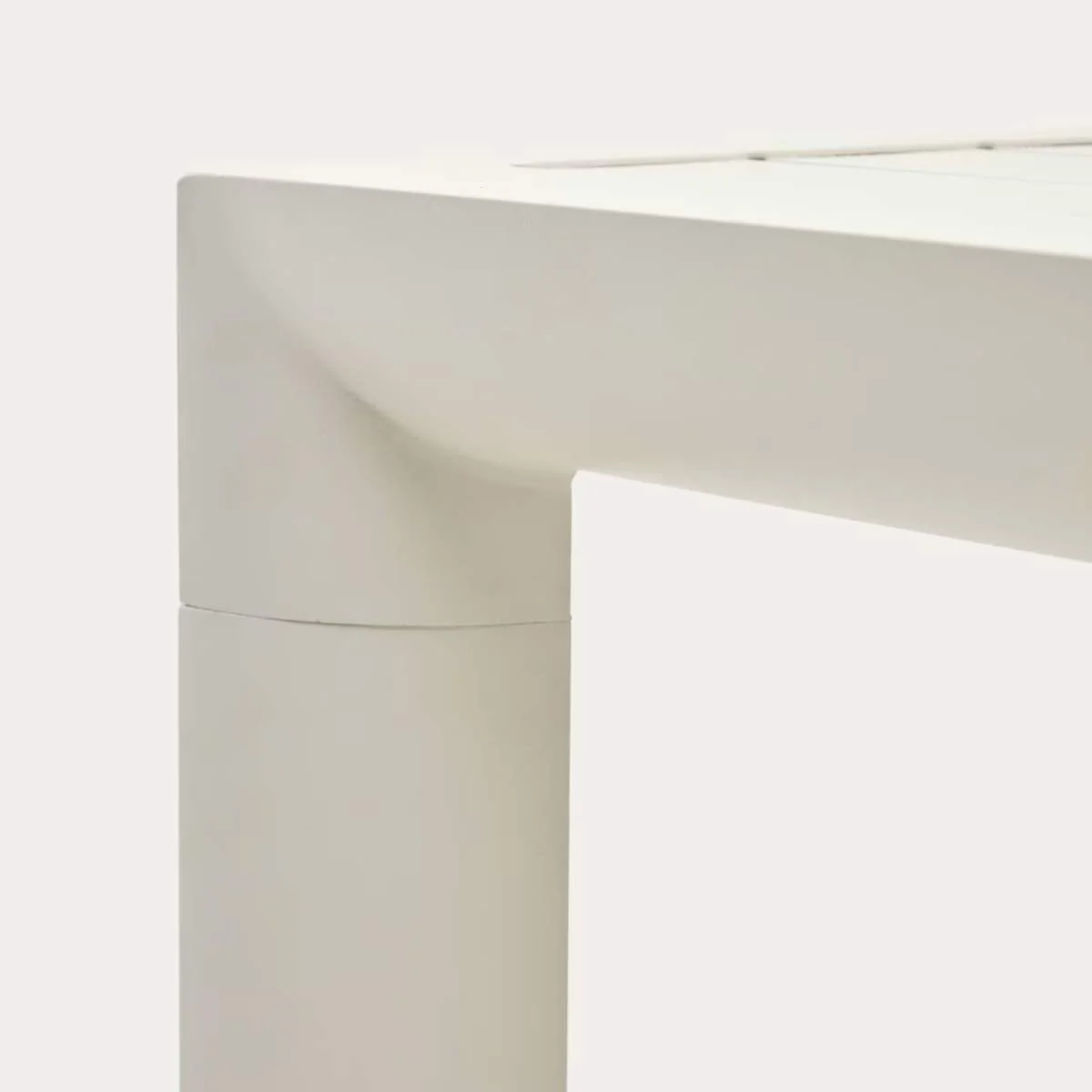 Kave Home Culip aluminium outdoor table in powder coated brown finish, 220 x 100 cm - Image 10