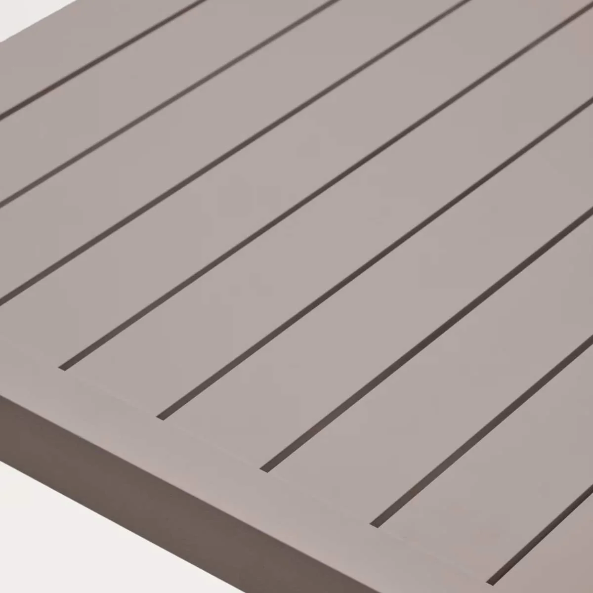 Kave Home Culip aluminium outdoor table in powder coated brown finish, 220 x 100 cm - Image 6