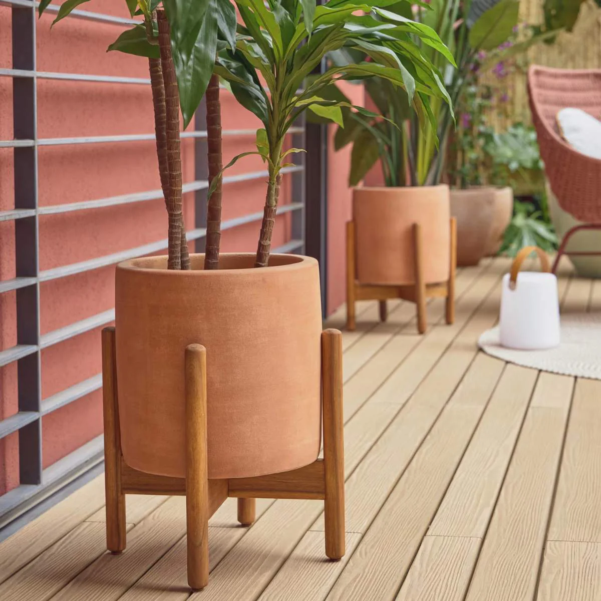 Kave Home Dalva terracota plant pot, Ø 26 cm - Image 7