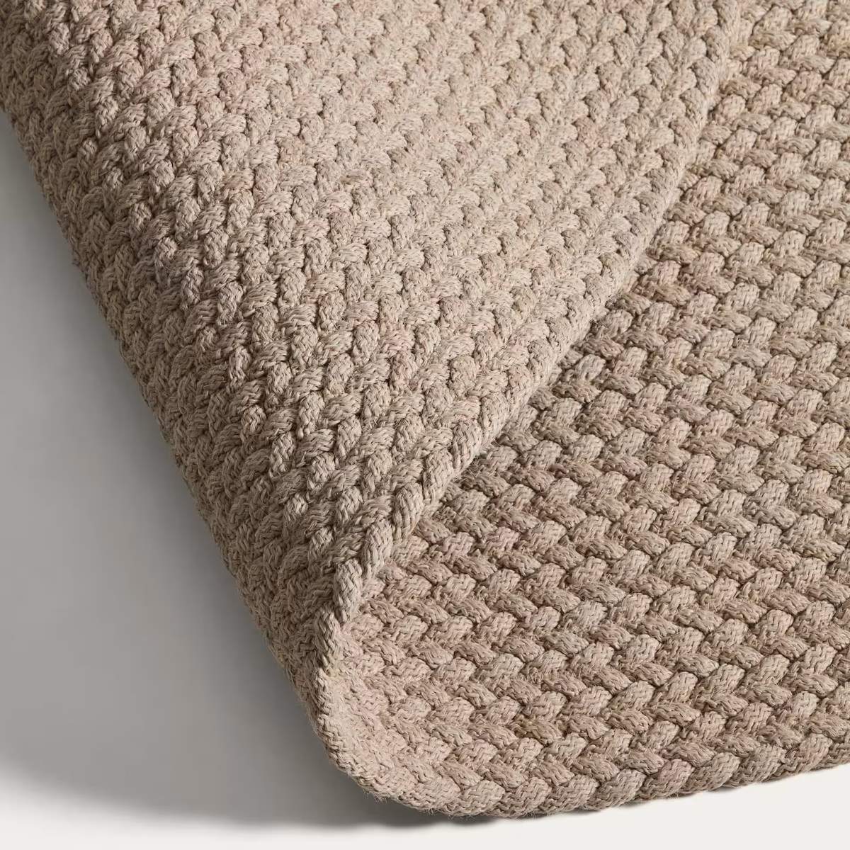 Kave Home Despas ecru synthetic fibre rug Ø200cm - Image 4
