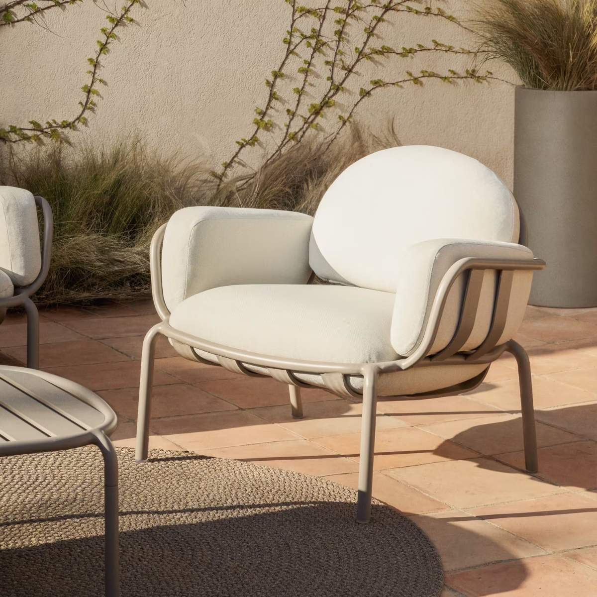 Kave Home Despas ecru synthetic fibre rug Ø200cm - Image 5
