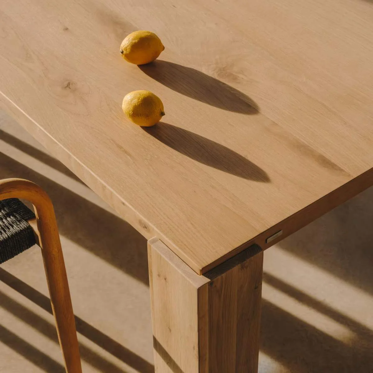 Kave Home Deyanira Table With Oak Veneer And Solid Oak Legs 220cm X 110cm - Image 6