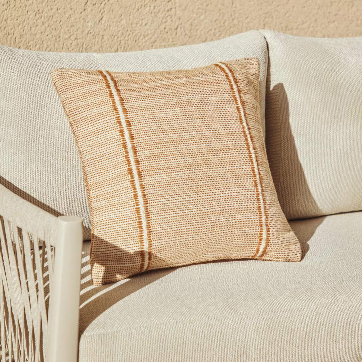 Kave Home Drati yellow 100% PET cushion cover 45 x 45 cm - Image 11