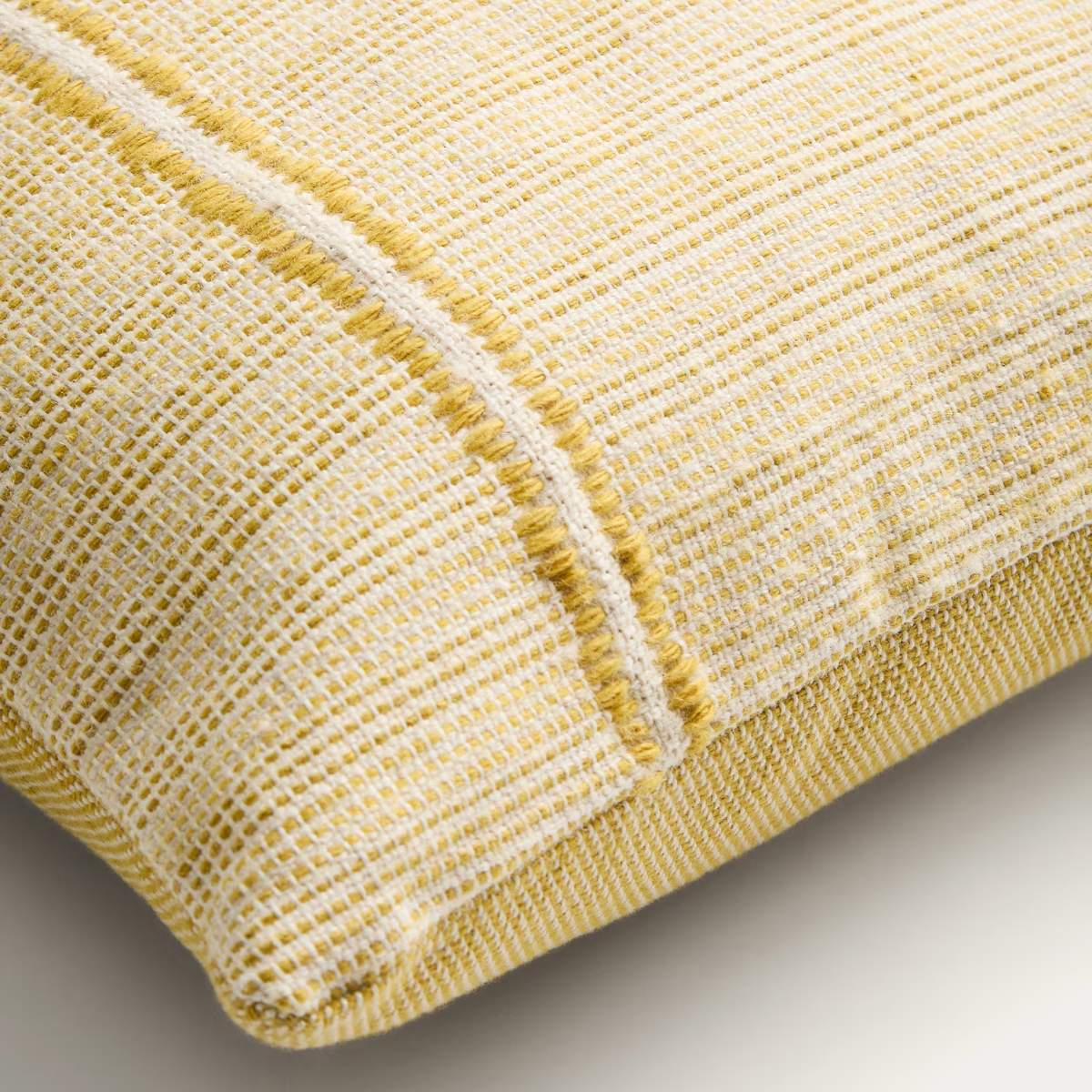 Kave Home Drati yellow 100% PET cushion cover 45 x 45 cm - Image 5