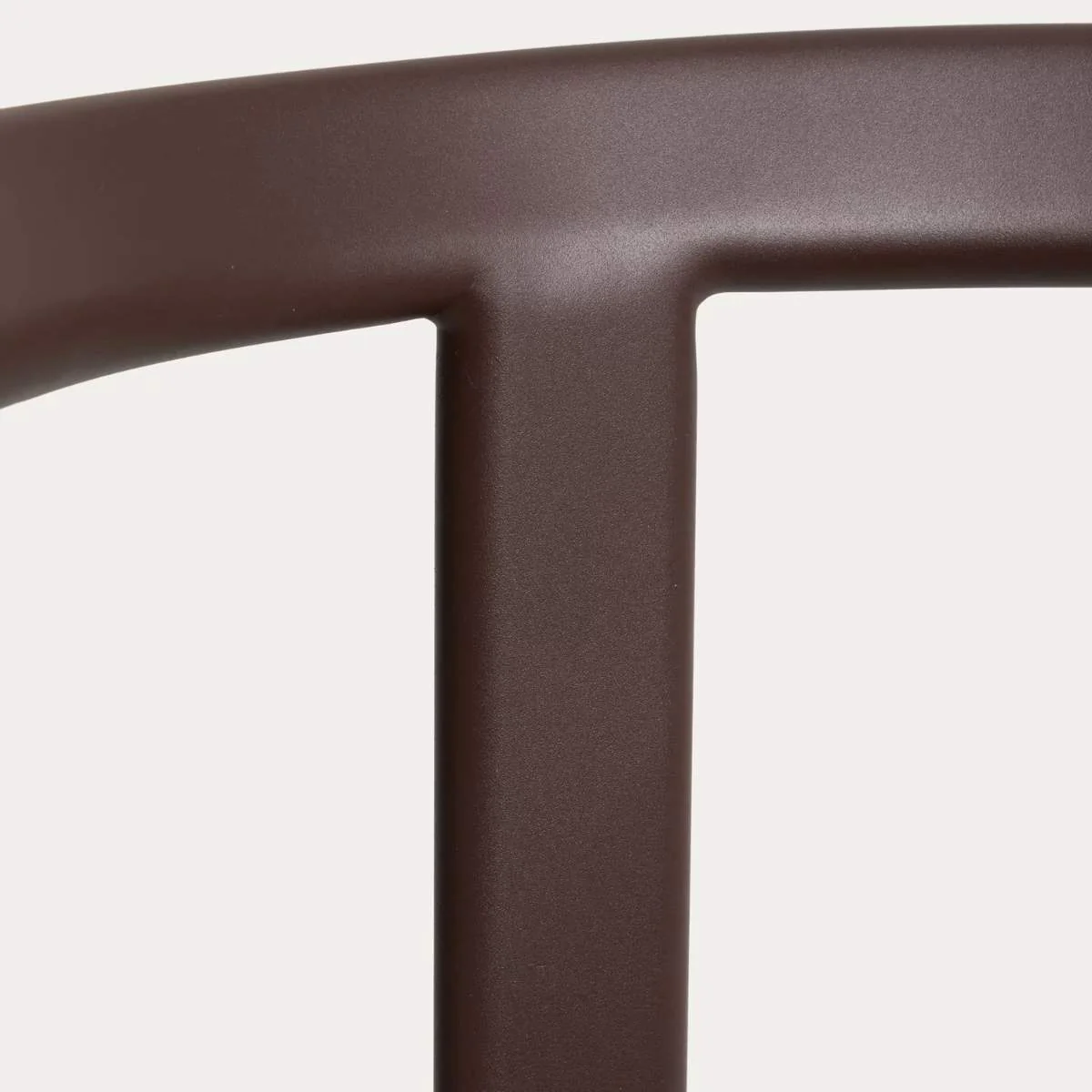 Kave Home Erice stool in aluminium and ecru rope cord 75cm - Image 15