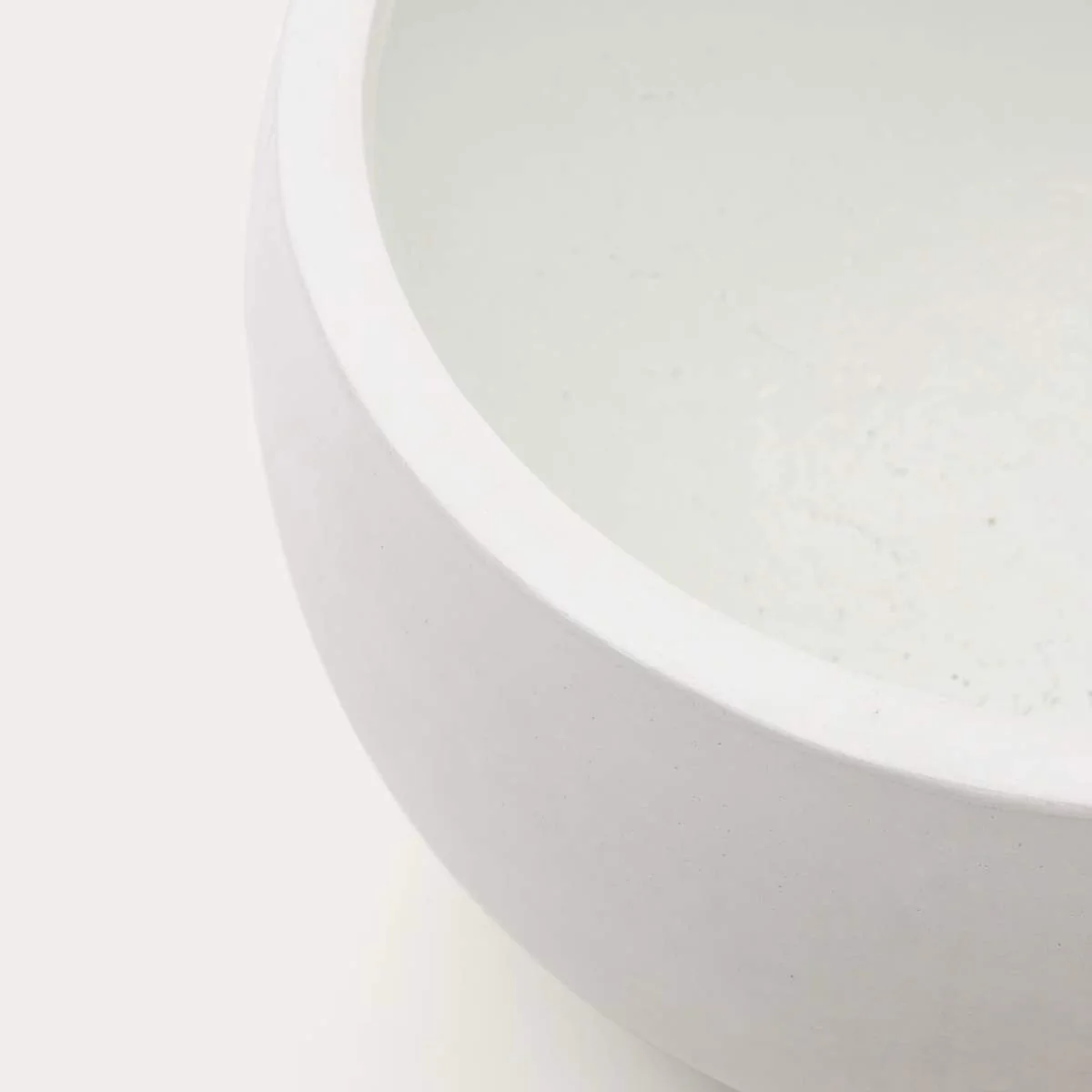 Kave Home Grau White Cement Planter Ø 56 cm - Image 2