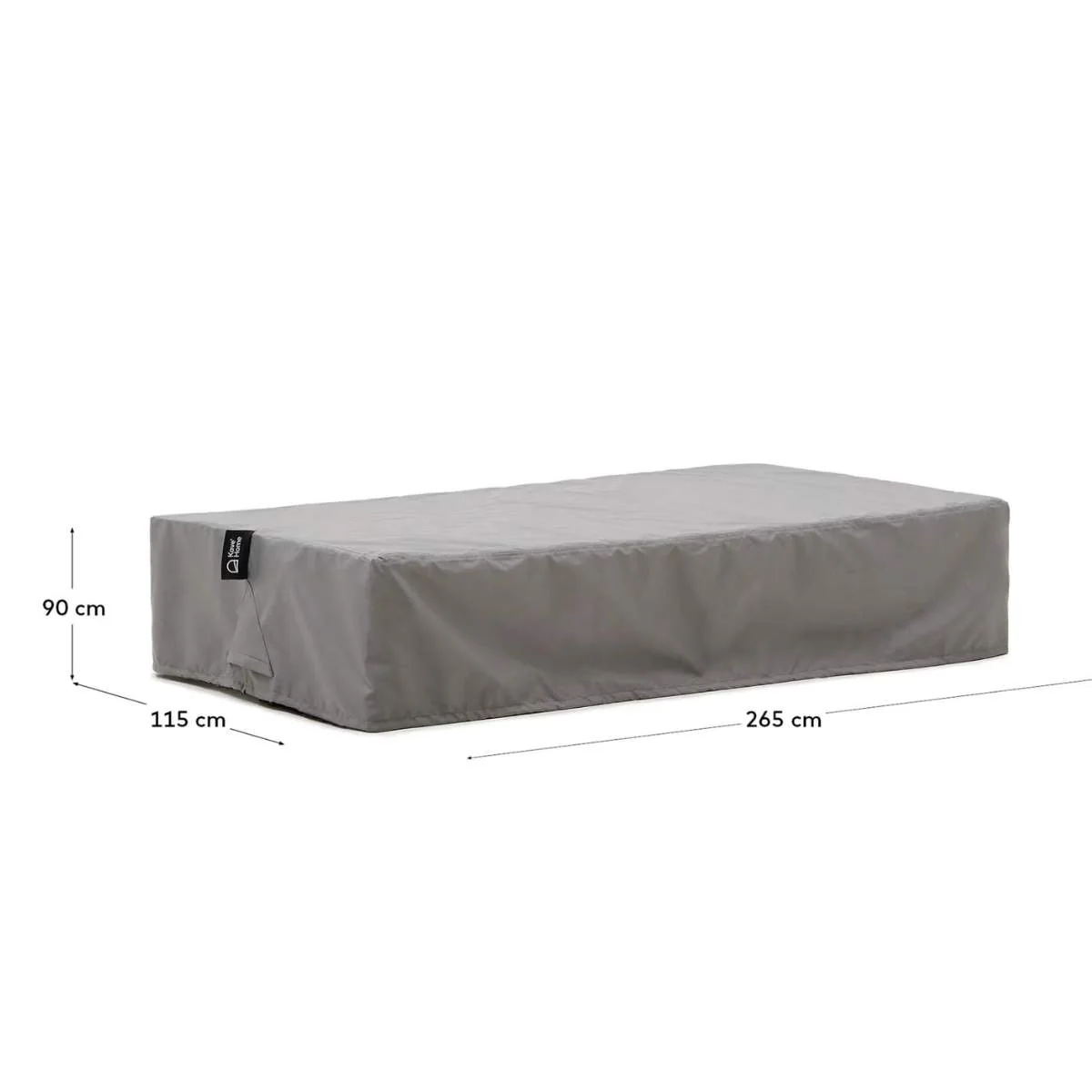 Kave Home Iria protective cover for outdoor furniture max. 265 x 115 cm - Image 2