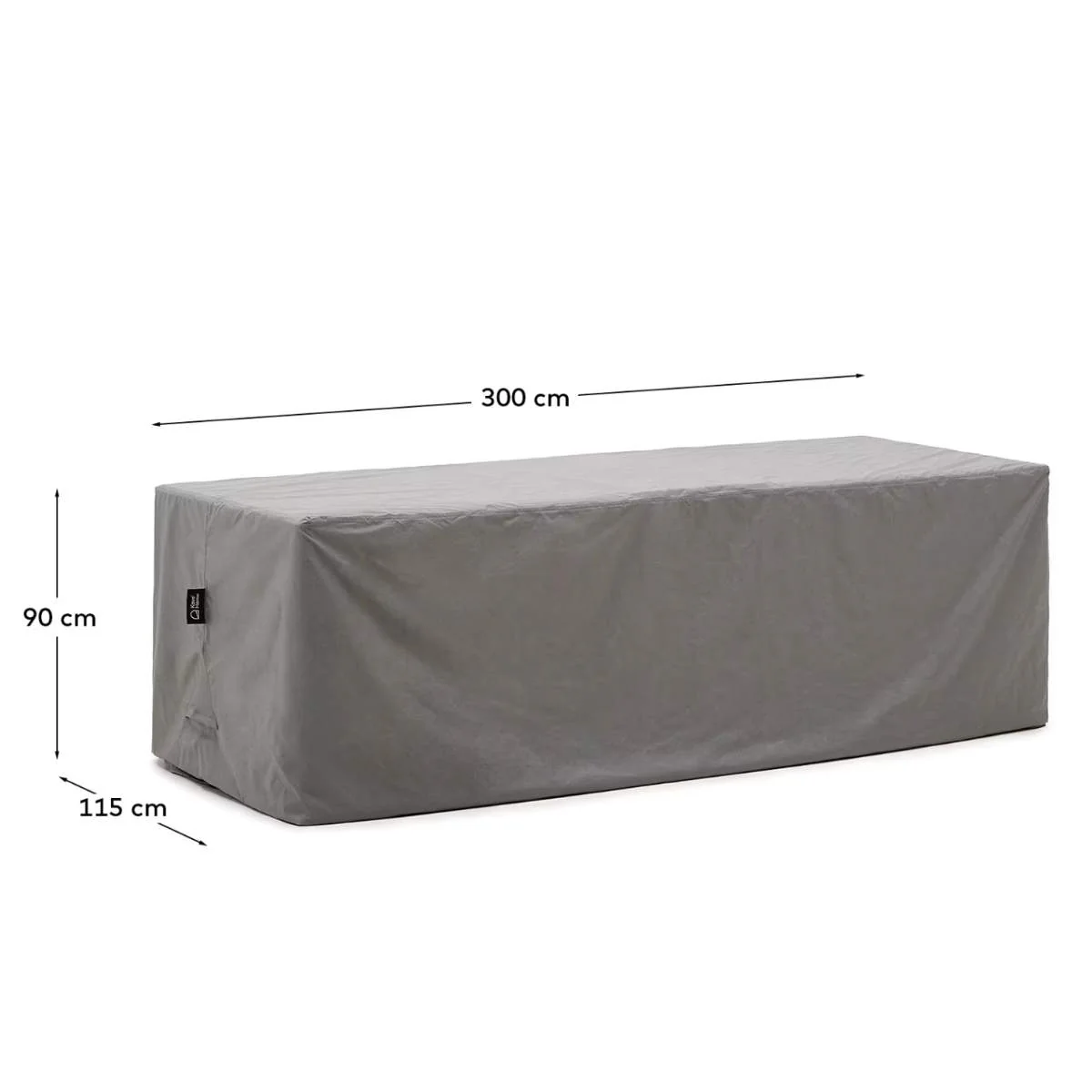 Kave Home Iria protective cover for outdoor furniture max. 300 x 115 cm - Image 2