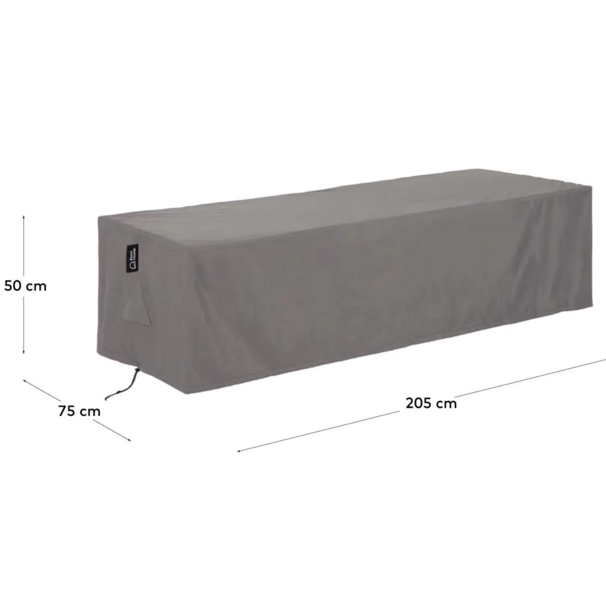 Kave Home Iria protective cover for outdoor furniture max. 75 x 205 cm - Image 3