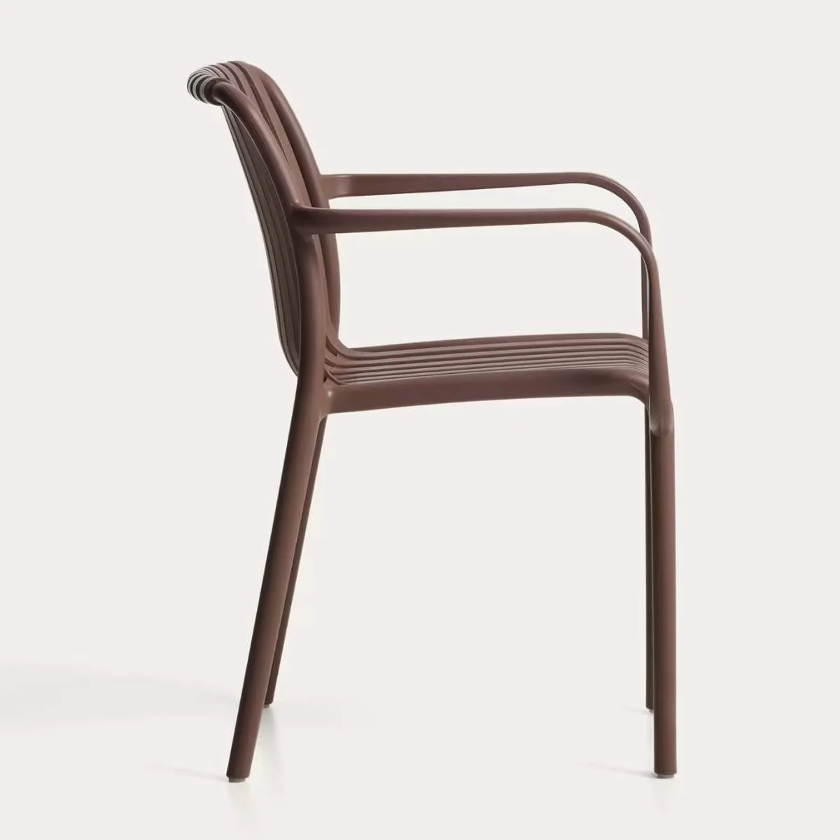 Kave Home Isabellini stackable outdoor chair in terracotta - Image 13