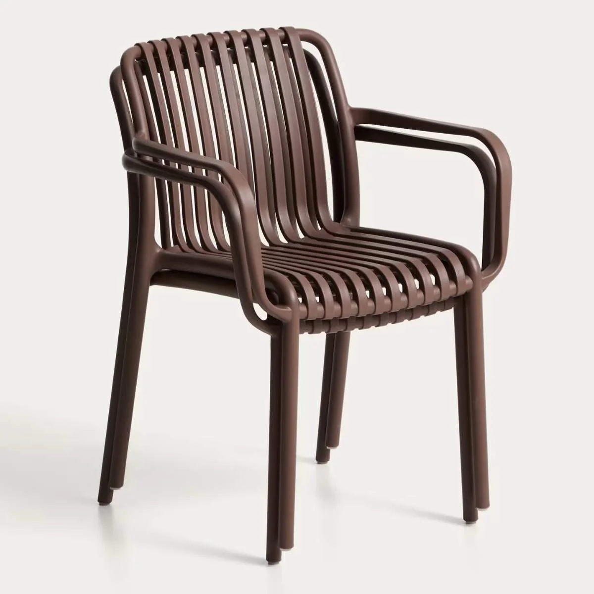 Kave Home Isabellini stackable outdoor chair in terracotta - Image 15