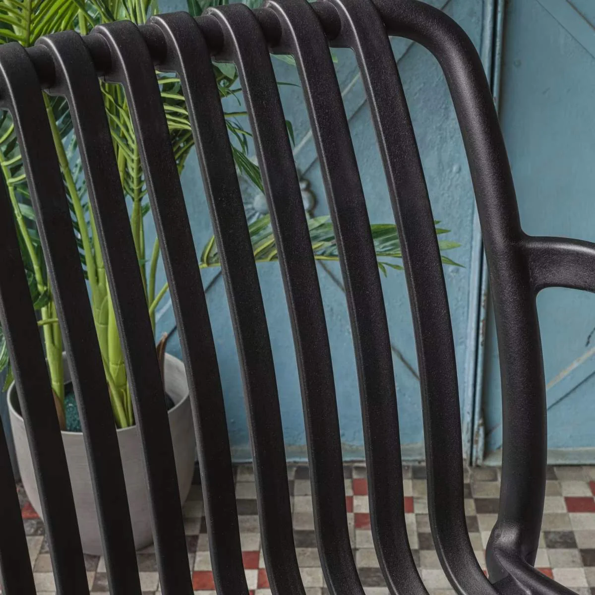 Kave Home Isabellini stackable outdoor chair in terracotta - Image 56