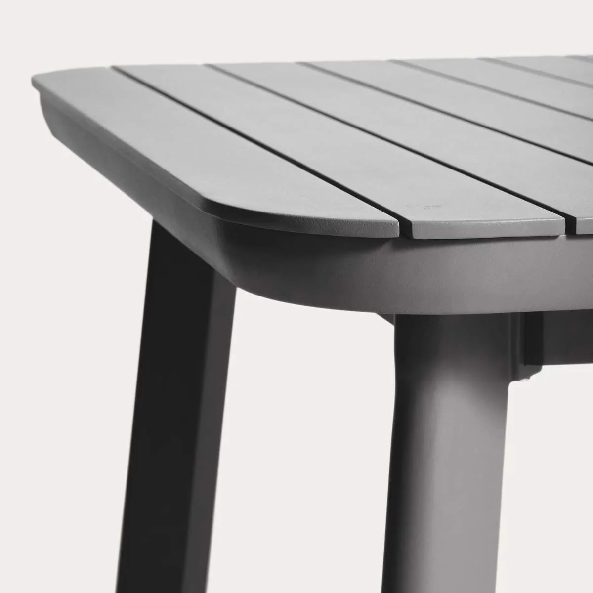 Kave Home Izola extendable outdoor table in aluminium with green finish 220 (280) x 100cm - Image 11