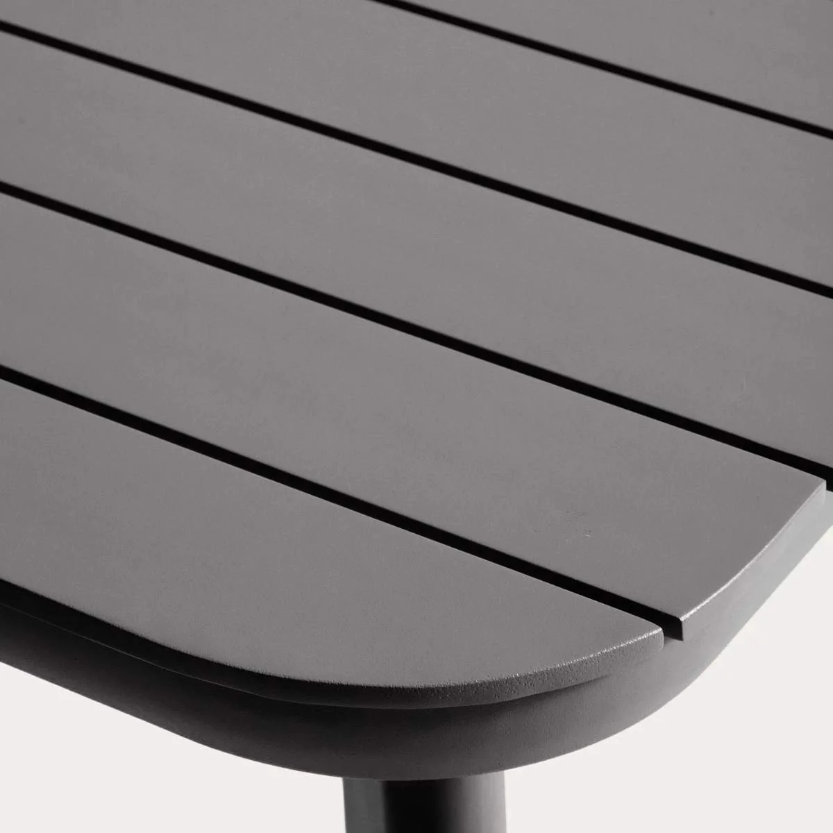 Kave Home Izola extendable outdoor table in aluminium with green finish 220 (280) x 100cm - Image 13