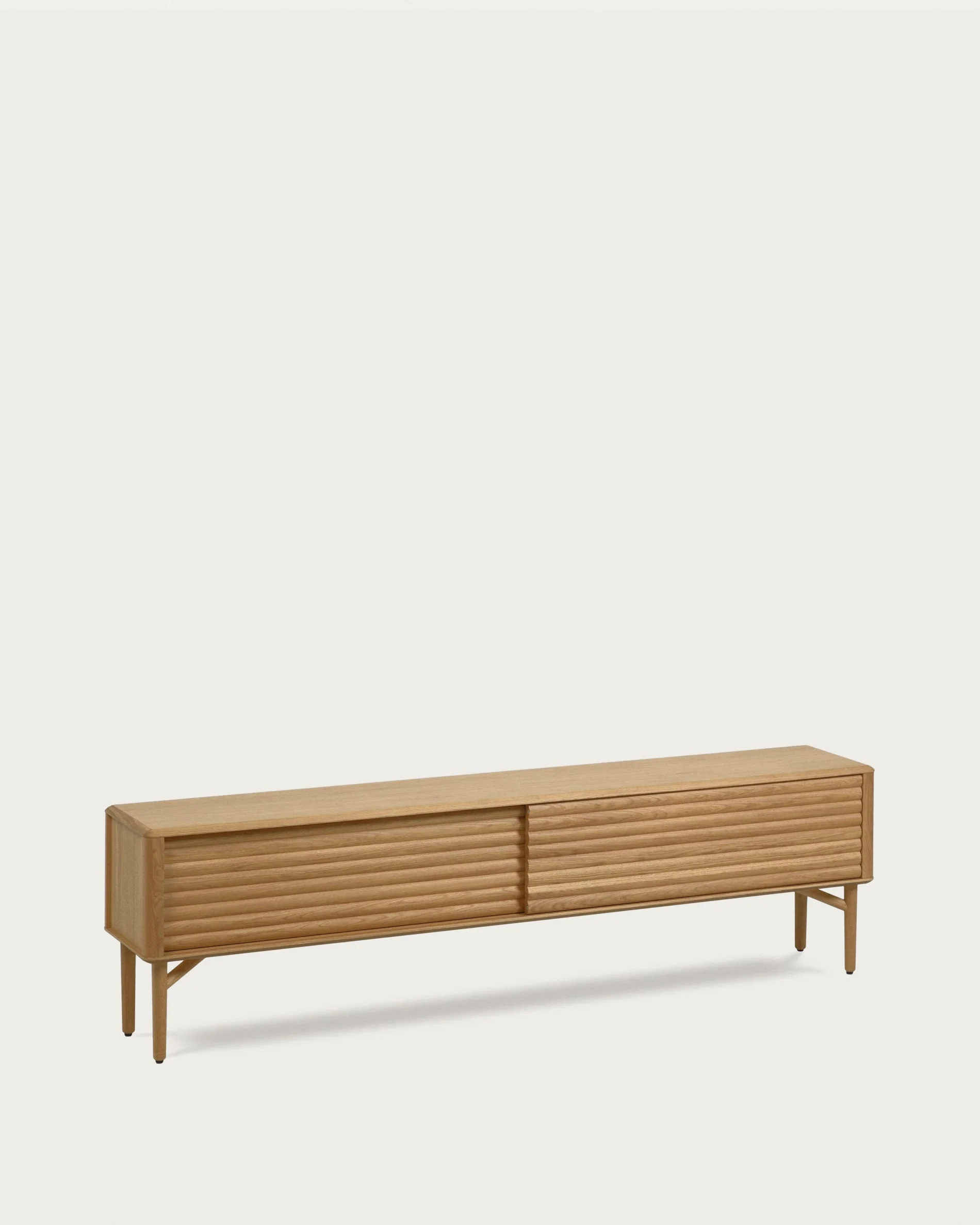 Kave Home Lenon 2-Door Oak TV Stand - Image 2