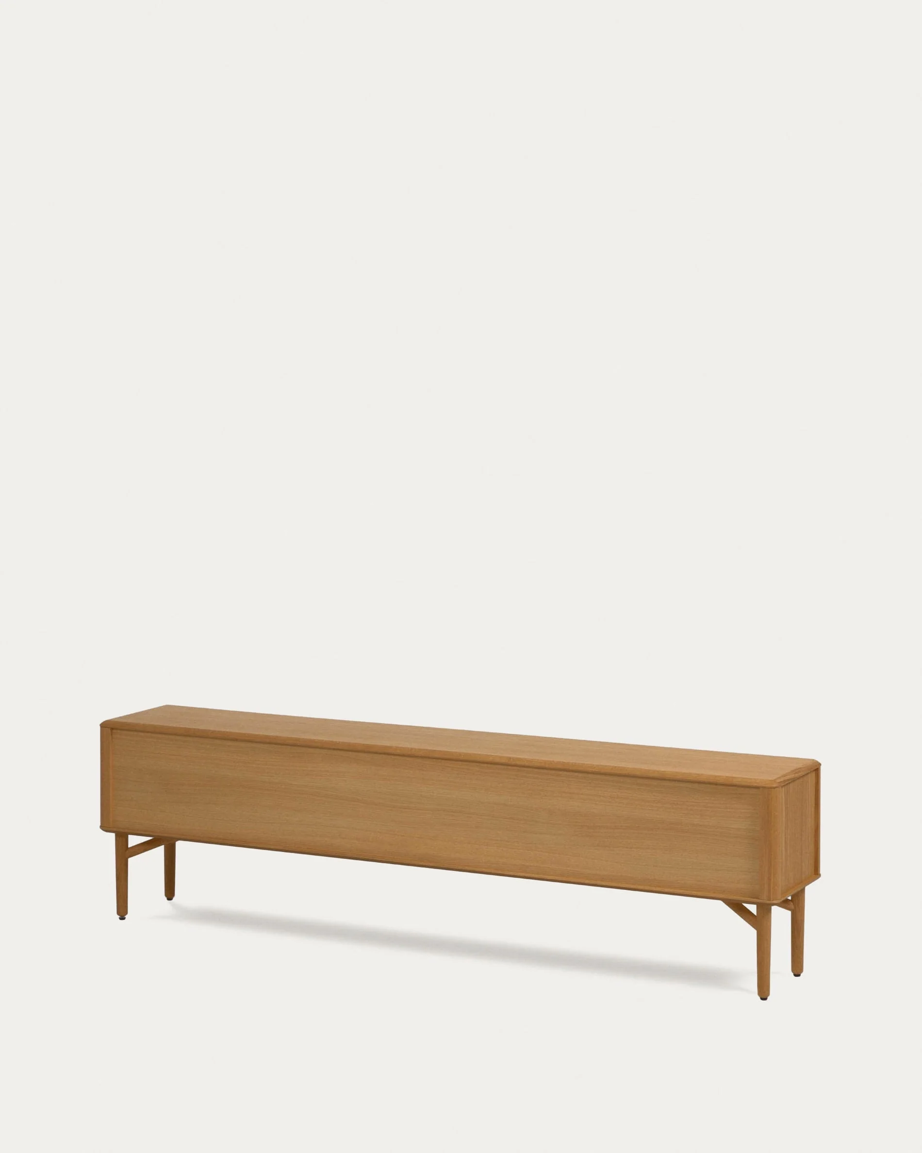Kave Home Lenon 2-Door Oak TV Stand - Image 8