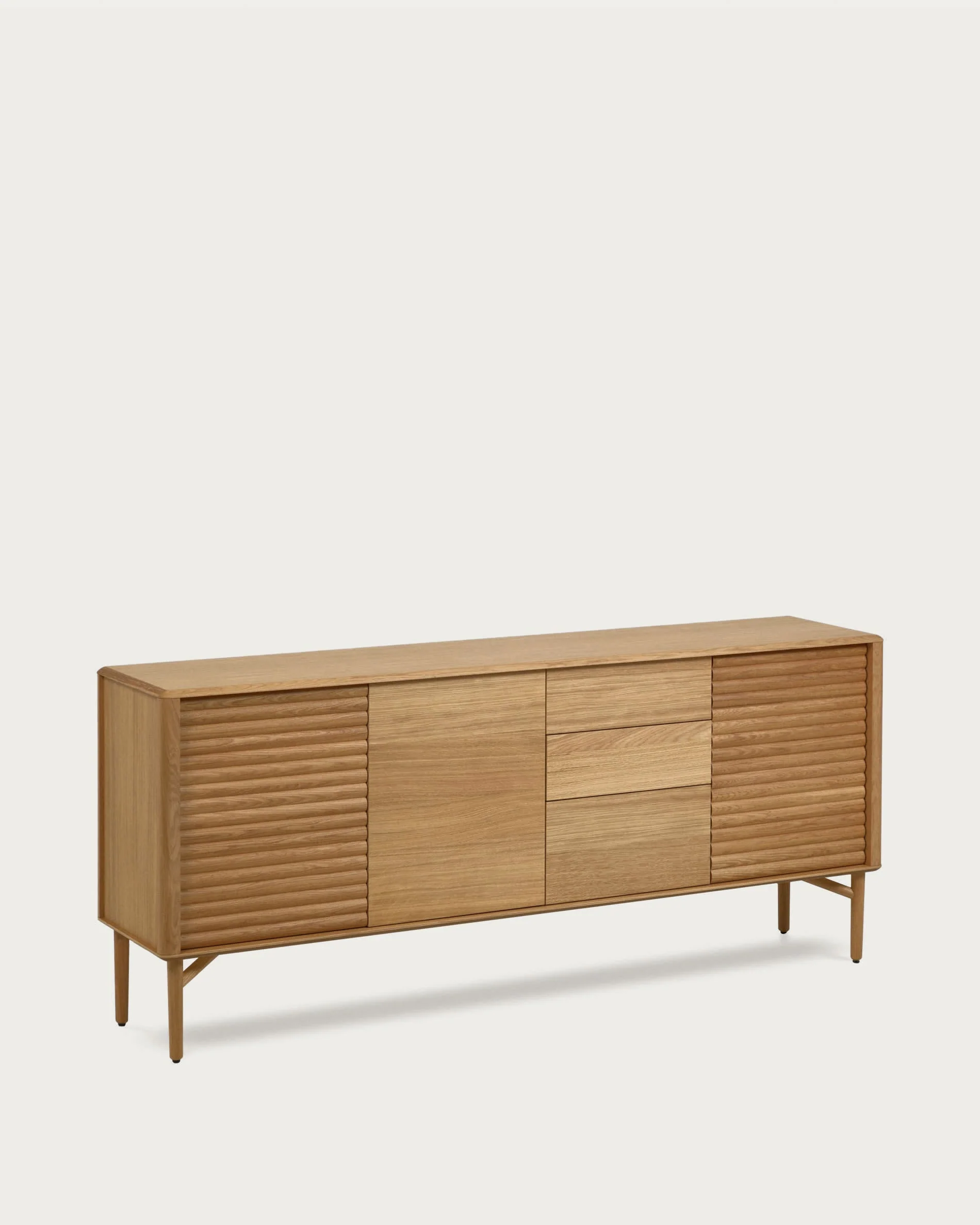 Kave Home Lenon Oak Sideboard - Image 2