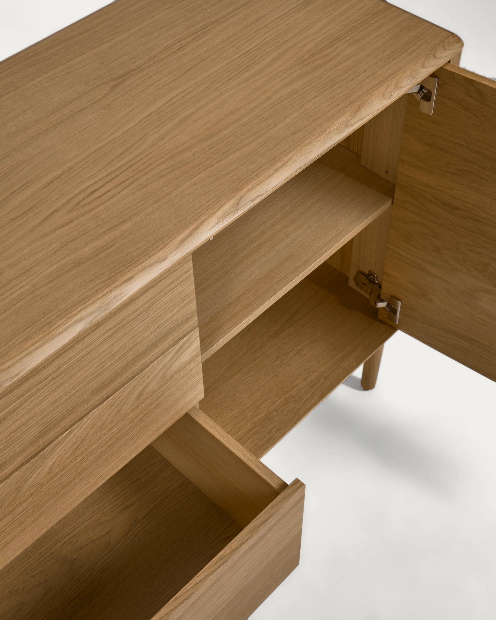 Kave Home Lenon Oak Sideboard - Image 3