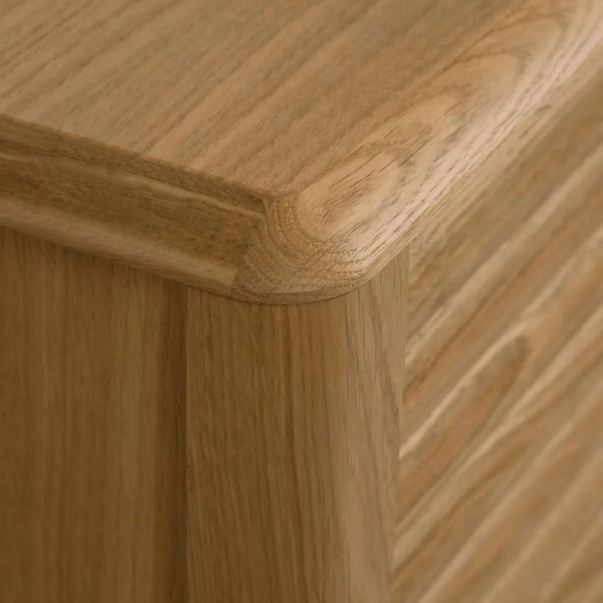 Kave Home Lenon Oak Wood And Veneer Sideboard With 2 Doors & 3 Drawers - Image 6