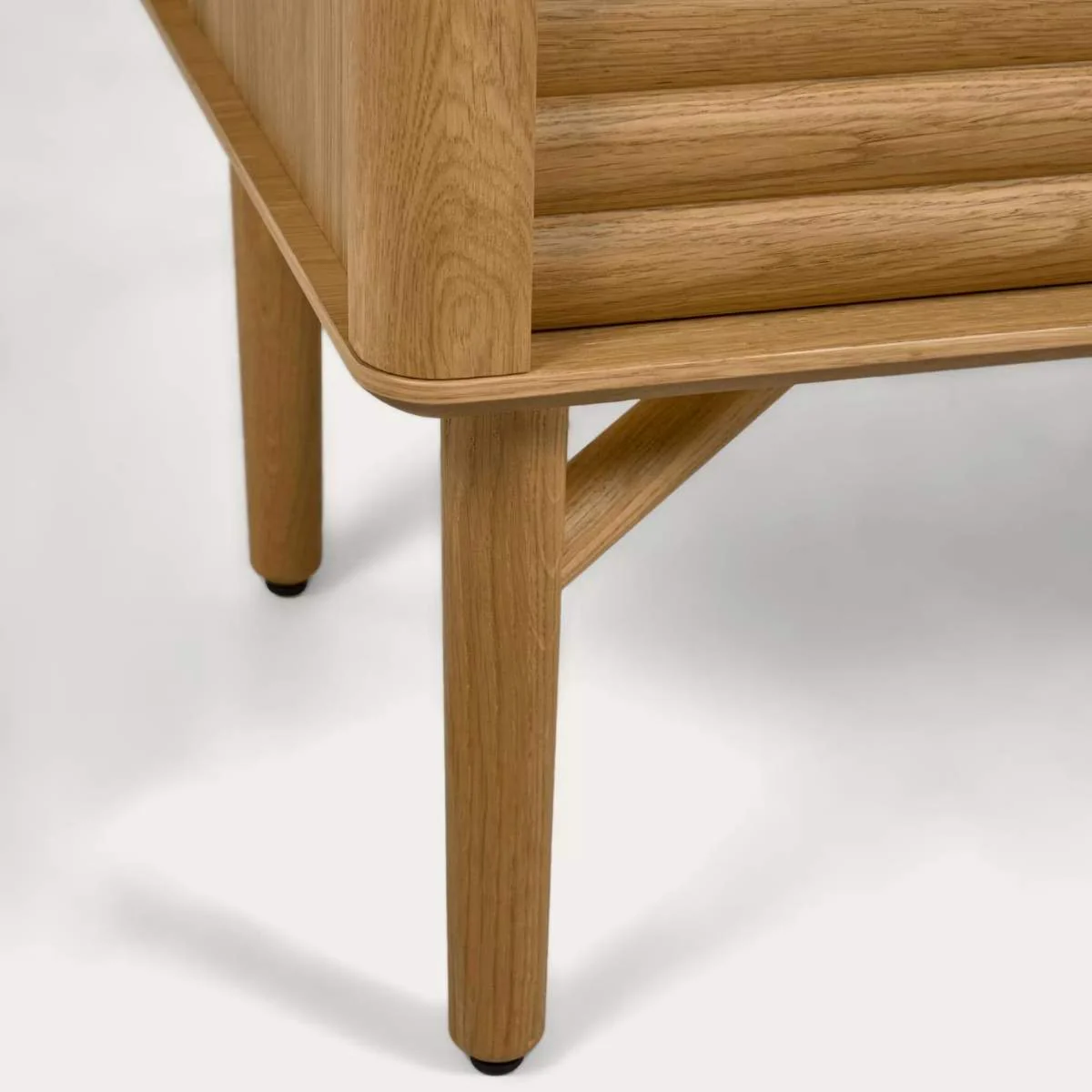 Kave Home Lenon Oak Wood And Veneer Sideboard With 2 Doors & 3 Drawers - Image 7