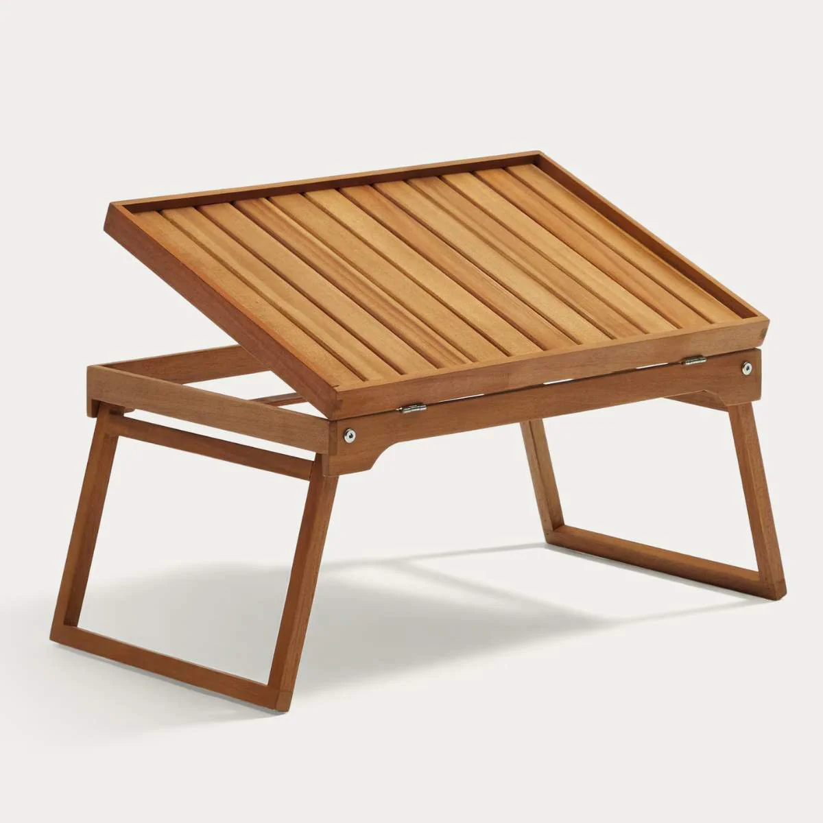Kave Home Mani folding tray made from solid acacia wood FSC 100% - Image 2
