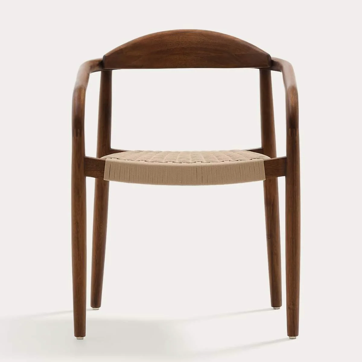 Kave Home Nina stackable chair in FSC 100% solid acacia wood and ecru rope cord - Image 38