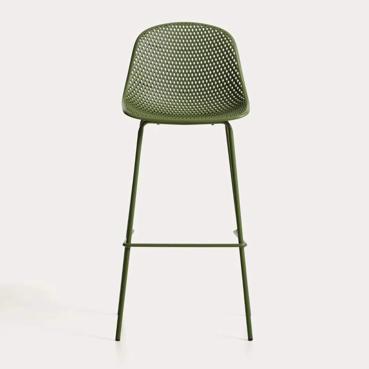 Kave Home Quinby brown outdoor stool 75cm - Image 14