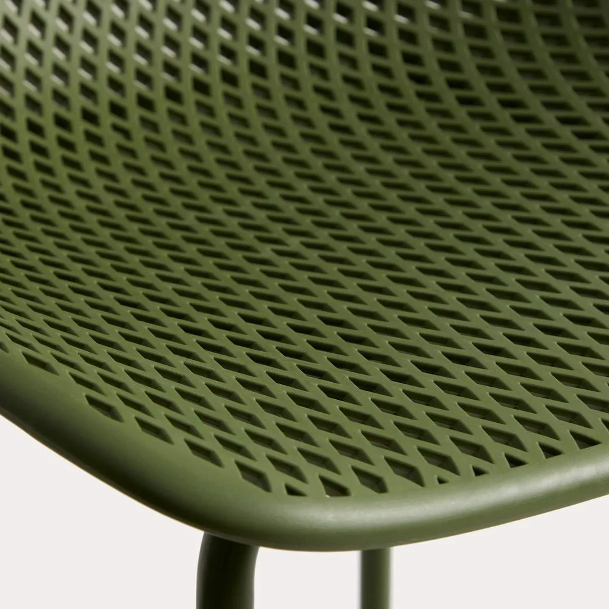 Kave Home Quinby brown outdoor stool 75cm - Image 16
