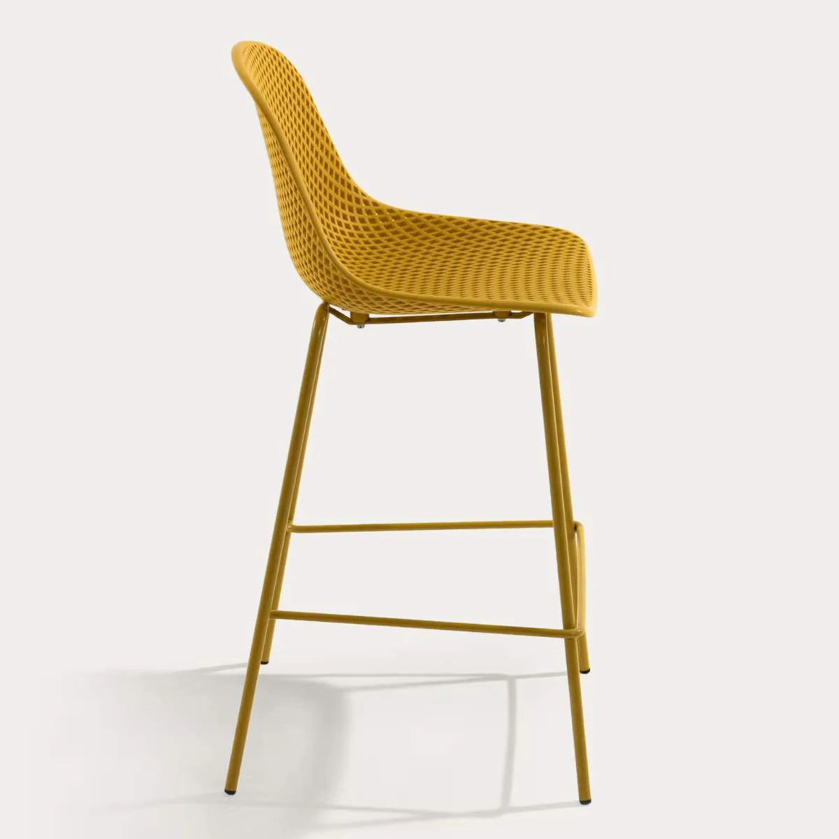 Kave Home Quinby brown outdoor stool 75cm - Image 20