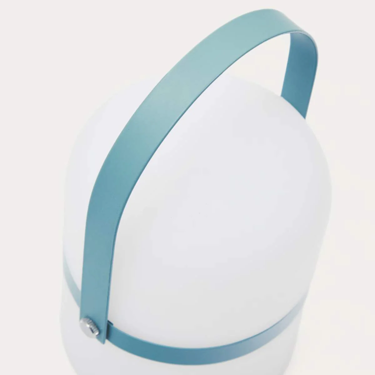 Kave Home Ridley mini LED table lamp in blue polyethylene - Image 5