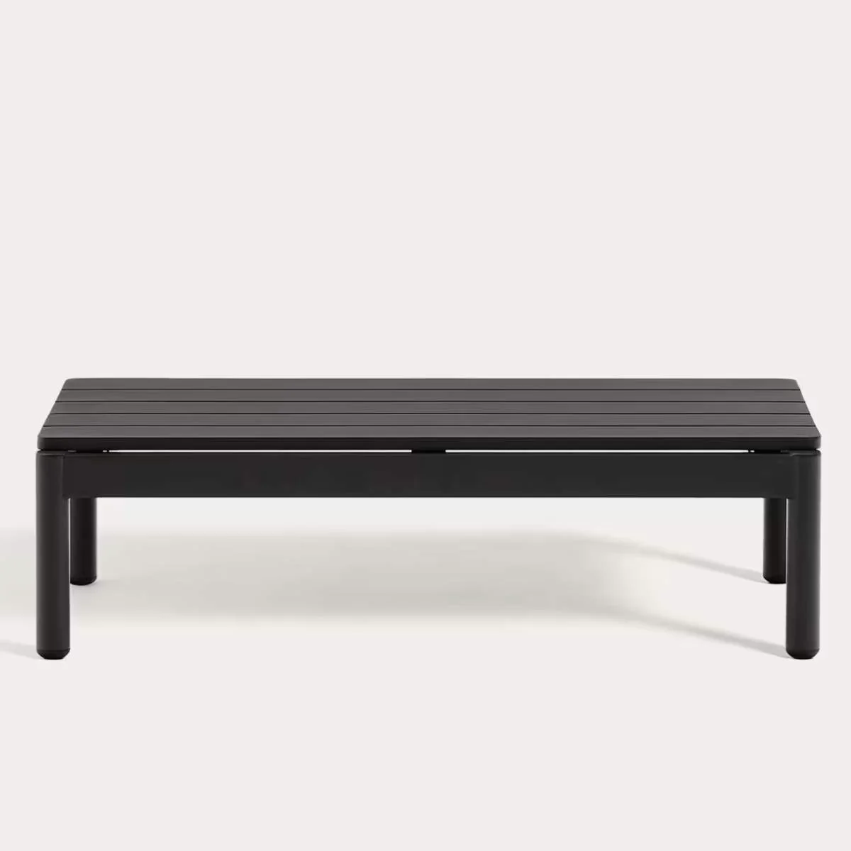 Kave Home Sorells coffee table in green aluminum 52,4 x 91 cm - Image 2