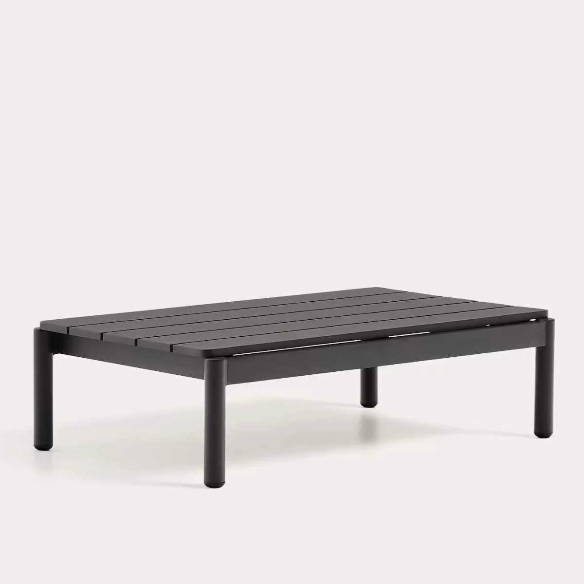 Kave Home Sorells coffee table in green aluminum 52,4 x 91 cm - Image 7