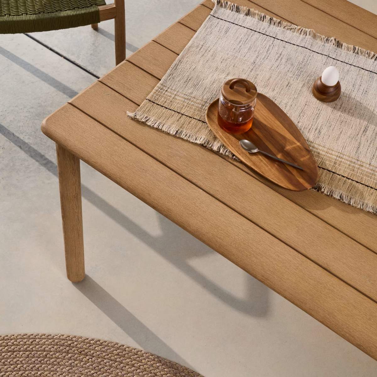 Kave Home Sori table in FSC 100% solid acacia wood 200 x 100cm - Image 7