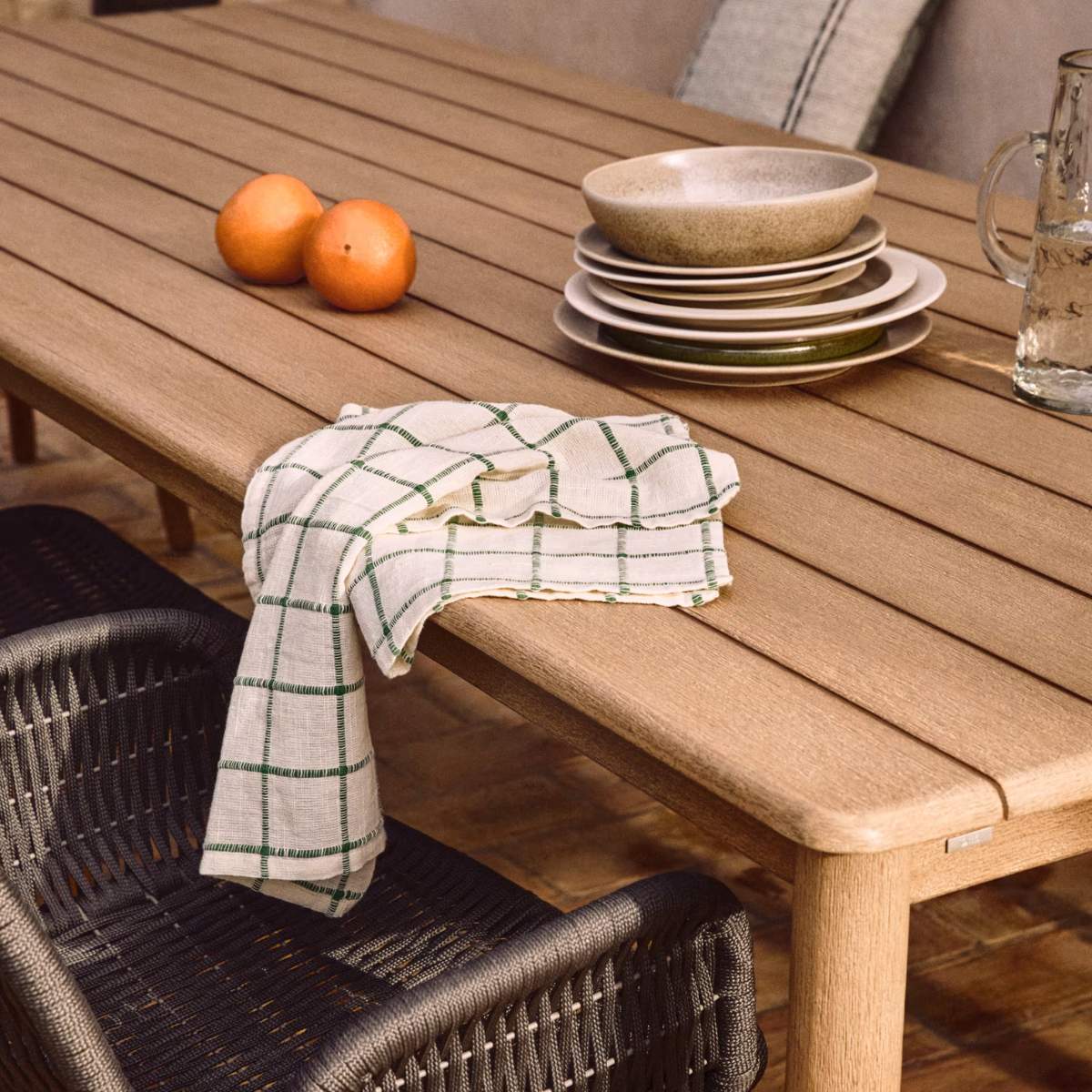 Kave Home Sori table in FSC 100% solid acacia wood 240 x 100cm - Image 6