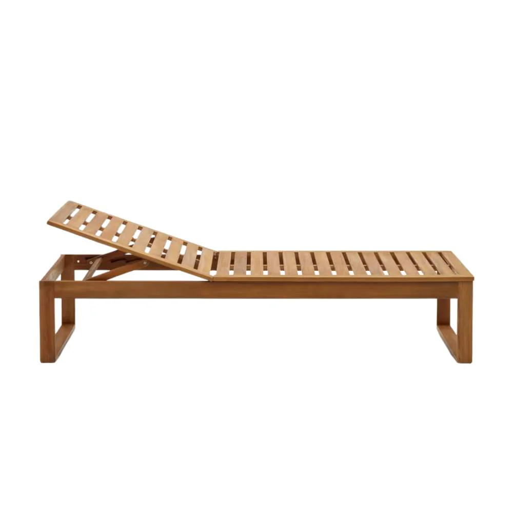 Kave Home Sulamita Outdoor Sun Lounger Made from Solid Acacia Wood FSC 100% - Image 3