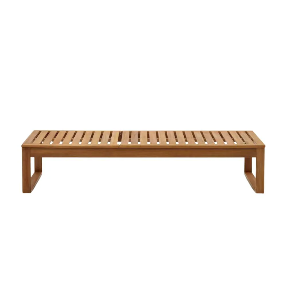 Kave Home Sulamita Outdoor Sun Lounger Made from Solid Acacia Wood FSC 100% - Image 4