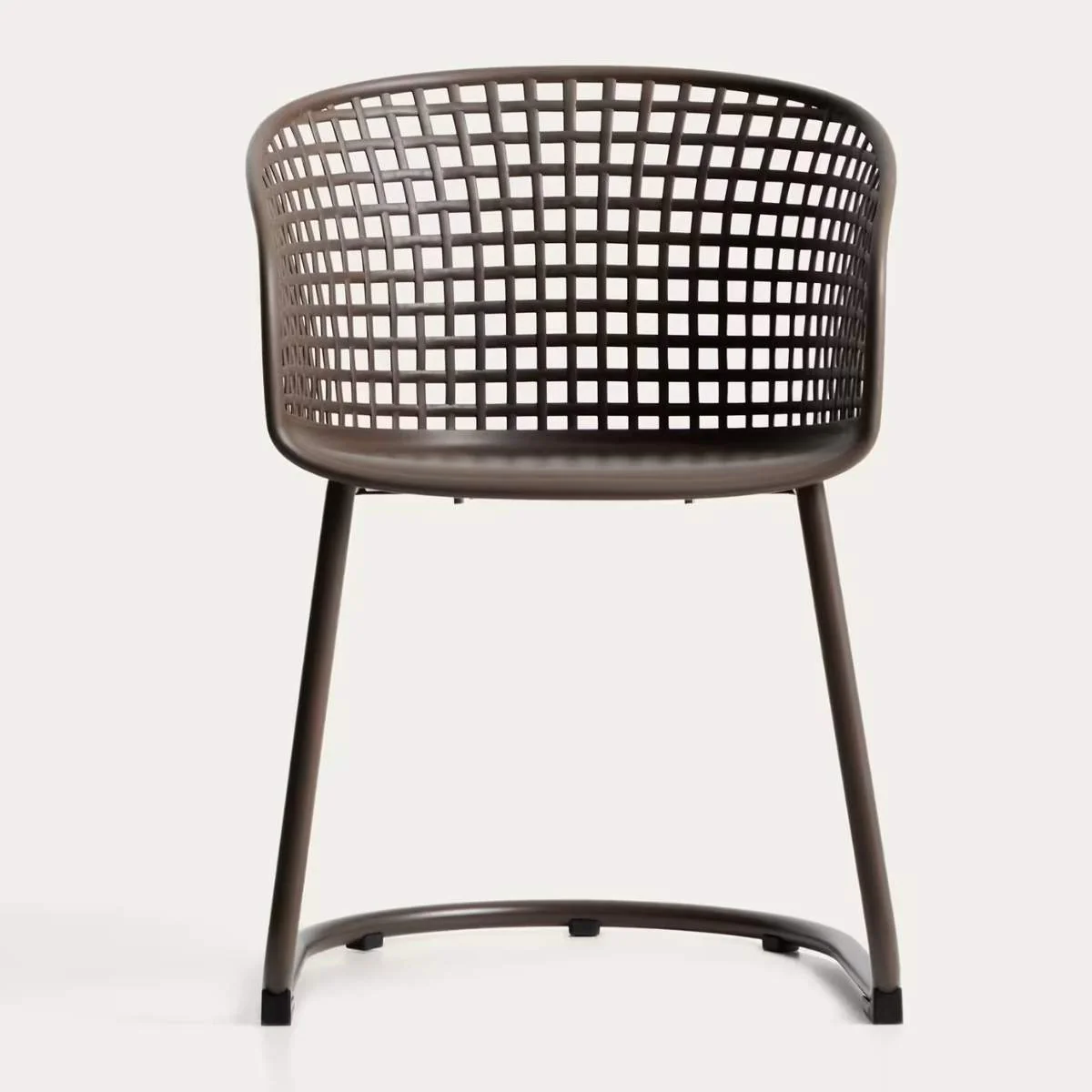 Kave Home Tenaro green plastic outdoor chair with steel structure - Image 19